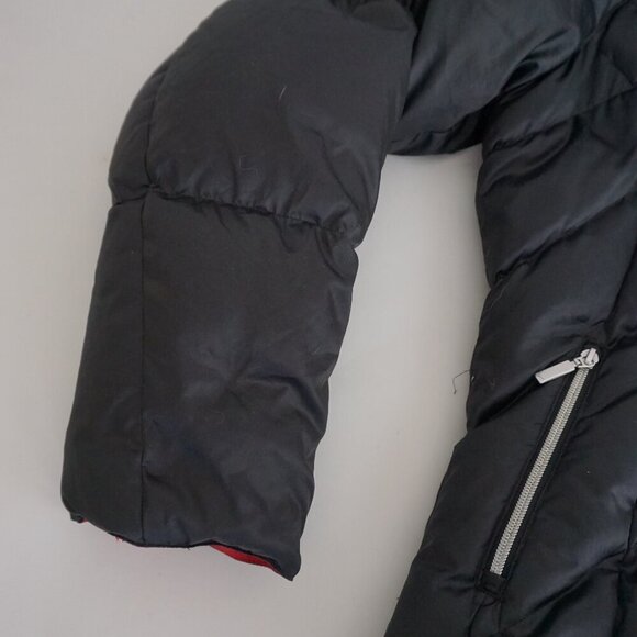 Vintage Y2K Nike Black Puffer Duck Down Feather Insulated Jacket Xl (16-18) - Picture 7 of 16